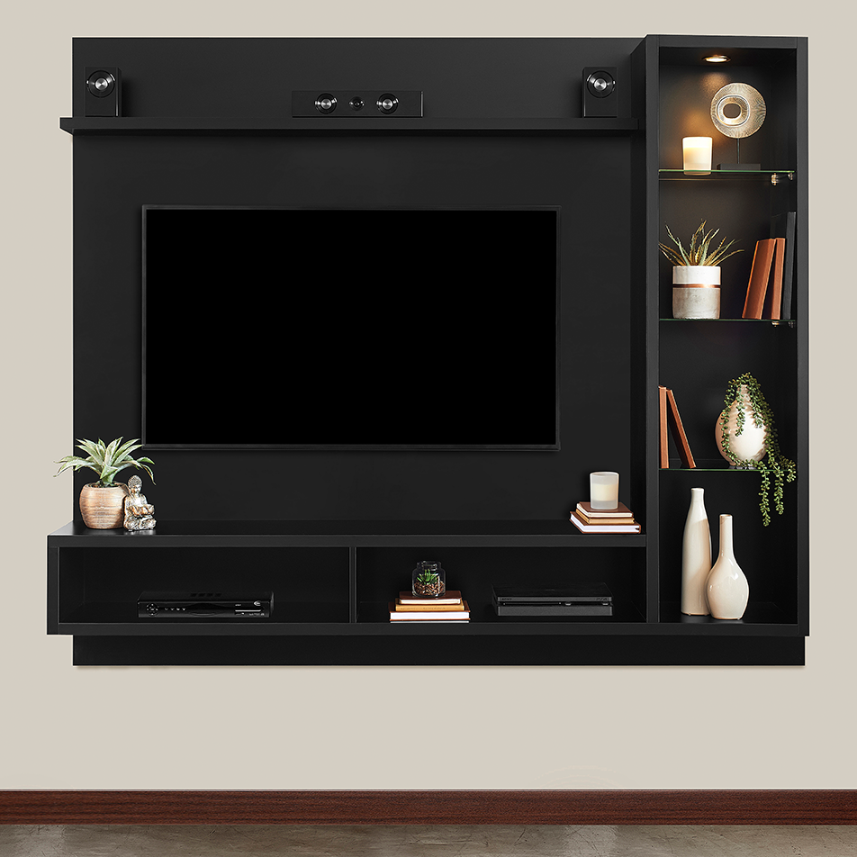 Umhlanga - Black Floating TV Stand