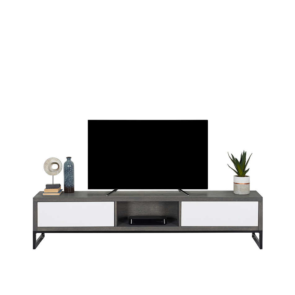 Wedge - Modern Plasma TV Stand - Sofa Storm