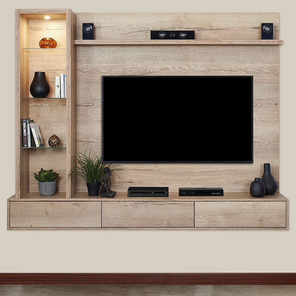 Umdloti - Light Oak TV Unit - Niemann