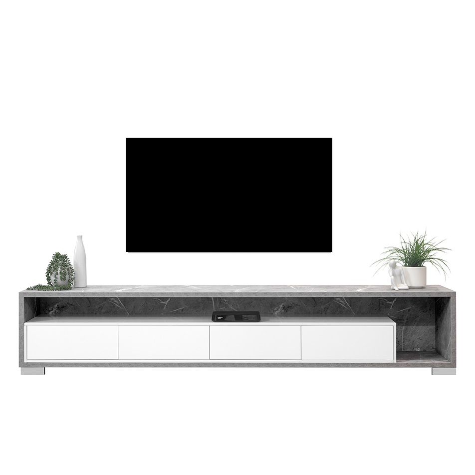 Ushaka 03 - Ultra Modern TV Table - Grigio