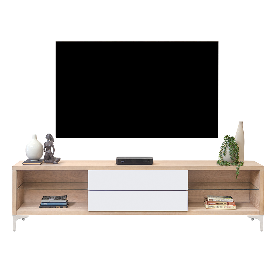 Sheffield - White TV Stand